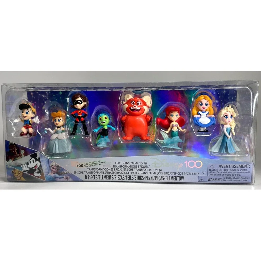 Disney 100 Years Of Celebration Collection Pixar EPIC TRANSFORMATIONS Sealed Box